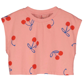 Lotiekids top roze cherry cropped