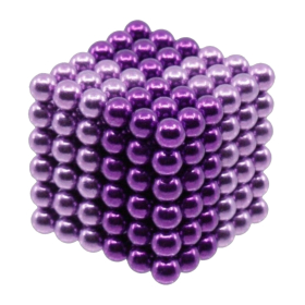 Magneetballetjes Lila/Licht Lila Neocub 216 Stuks