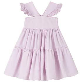 Marmar Copenhagen jurk paars ruffle sweet violet