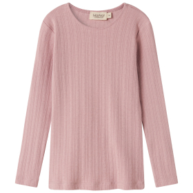 Marmar Copenhagen Longsleeve Roze Pointelle Soft Berry