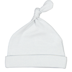 Marmar Copenhagen Muts Wit/Blauw Strepenprint