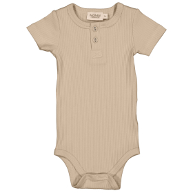 Marmar Copenhagen Romper Bruin Rib Stone Wall