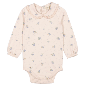 MarMar Copenhagen Romper Roze/Blauw Bloemenprint