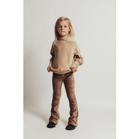 Baje Studio Flared Broek Yate Bruin