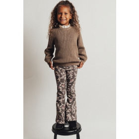 Baje Studio Flared Broek Lizzy Grijs