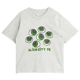Mini Rodini t-shirt grijs alien city fc