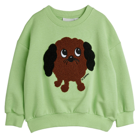 Mini Rodini Sweater Groen/Bruin Hond