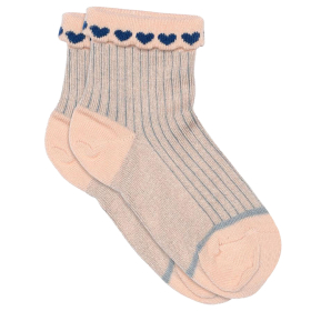 MP Denmark Sok Blauw Hartjes 10-77330-853