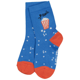 MP Denmark Melton Sok Blauw Popcorn 22241-2111 Super Sonic Blue