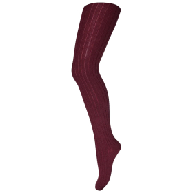 MP Denmark Maillot Rood Rib Wol 128-1451 Wine Red