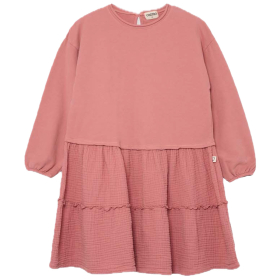 My Little Cozmo Jurk Roze Ruffles