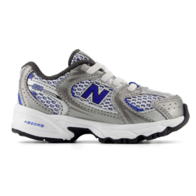 New Balance Sneaker 530 Dark Silver Metallic/Blue Baby En Peuter