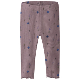 Name It Legging Paars Bloemen Toadstool Baby
