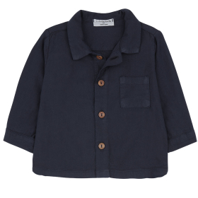 One More In The Family Blouse Guillaume Blauw Dark Blue