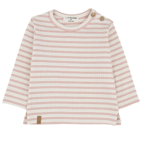 One More In The Family Longsleeve Gerard Roze/Creme Strepen Coral