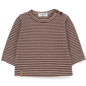 One More In The Family Longsleeve Olaf Beige/Rood Strepen Melanzana