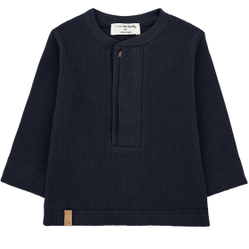 One More In The Family Longsleeve Ralf Blauw Dark Blue