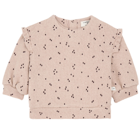 One More In The Family Sweater Line Roze/Rood Ruitjes Nude