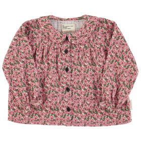 Piupiuchick Blouse Roze Bloemen
