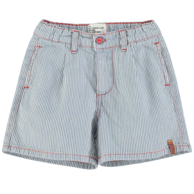 Piupiuchick Korte Broek Creme/Blauw Strepen