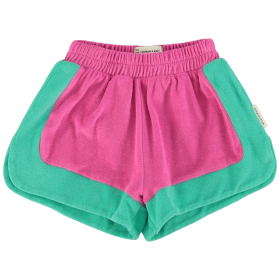 Piupiuchick Korte Broek Roze/Groen Badstof