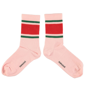 Piupiuchick Sok Roze/Groen/Rood Strepen