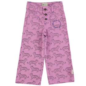 Piupiuchick Spijkerbroek Paars Tijger