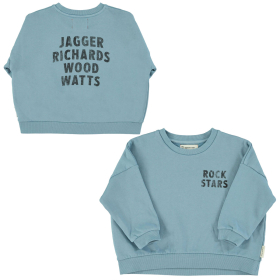 Piupiuchick Sweater Blauw Rock Stars