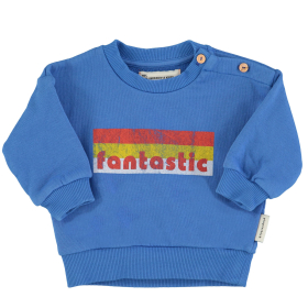 Piupiuchick Sweater Blauw Fantastic Baby