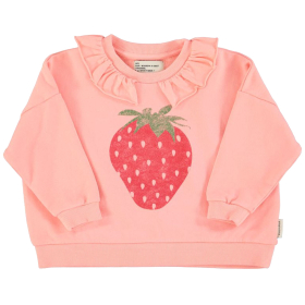 Piupiuchick sweater roze aardbei