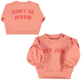Piupiuchick Sweater Roze Hey Jude Don't Be Afraid Baby
