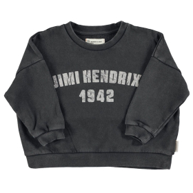 Piupiuchick Sweater Zwart Jimi Hendrix