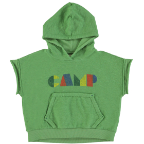 Piupiuchick Tanktop Hoodie Groen Camp