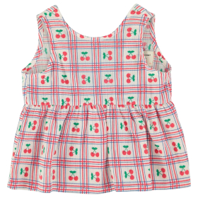 Piupiuchick Top Creme/Rood Ruit Kersen