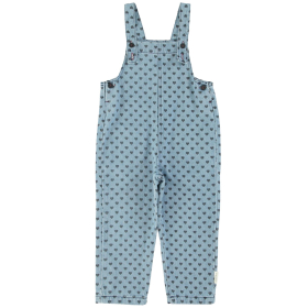Piupiuchick Tuinbroek Blauw Hartjes