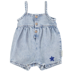 Piupiuchick Tuinbroek Kort Blauw Baby