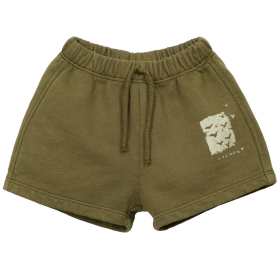 Play Up korte broek donkergroen baby