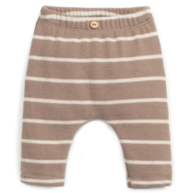 Play Up Legging Bruin Creme Strepen Pencil Baby