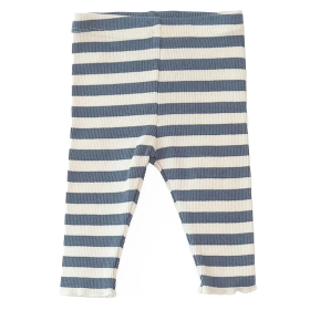 Play Up Legging Creme Blauw Strepenprint