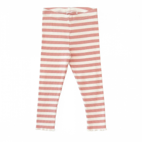 Play Up Legging Creme/Roze Strepenprint