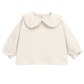 Play Up Longsleeve Creme Kraag Ruffle