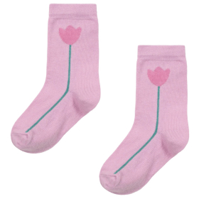 Play Up sok roze bloem