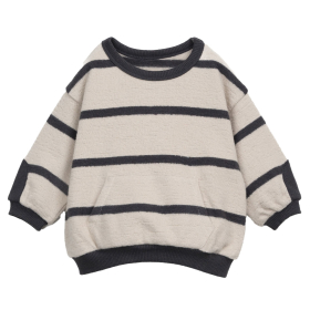 Play Up Sweater Zak Creme/Grijs Strepenprint