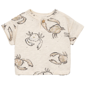 Play Up t-shirt creme krab baby