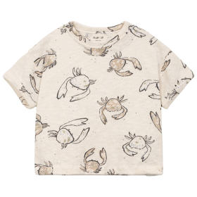Play Up t-shirt creme krab