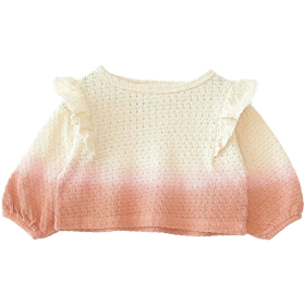 Play Up Trui Creme/Roze Baby