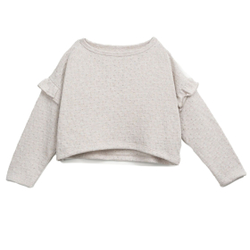 Play Up Trui Grijs Ruffle