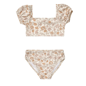 Quincy Mae Bikini Creme Bloemenprint
