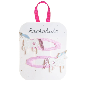Rockahula Haarclip Eenhoorn Roze 2 Stuks