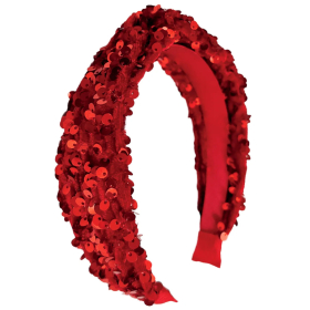 Rockahula Haarband Rood Pailletten